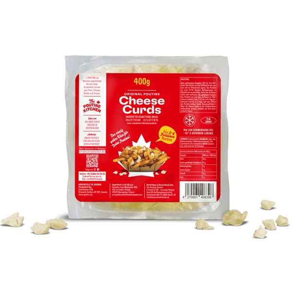 Direkt aus Québec! Original Poutine Cheese Curds