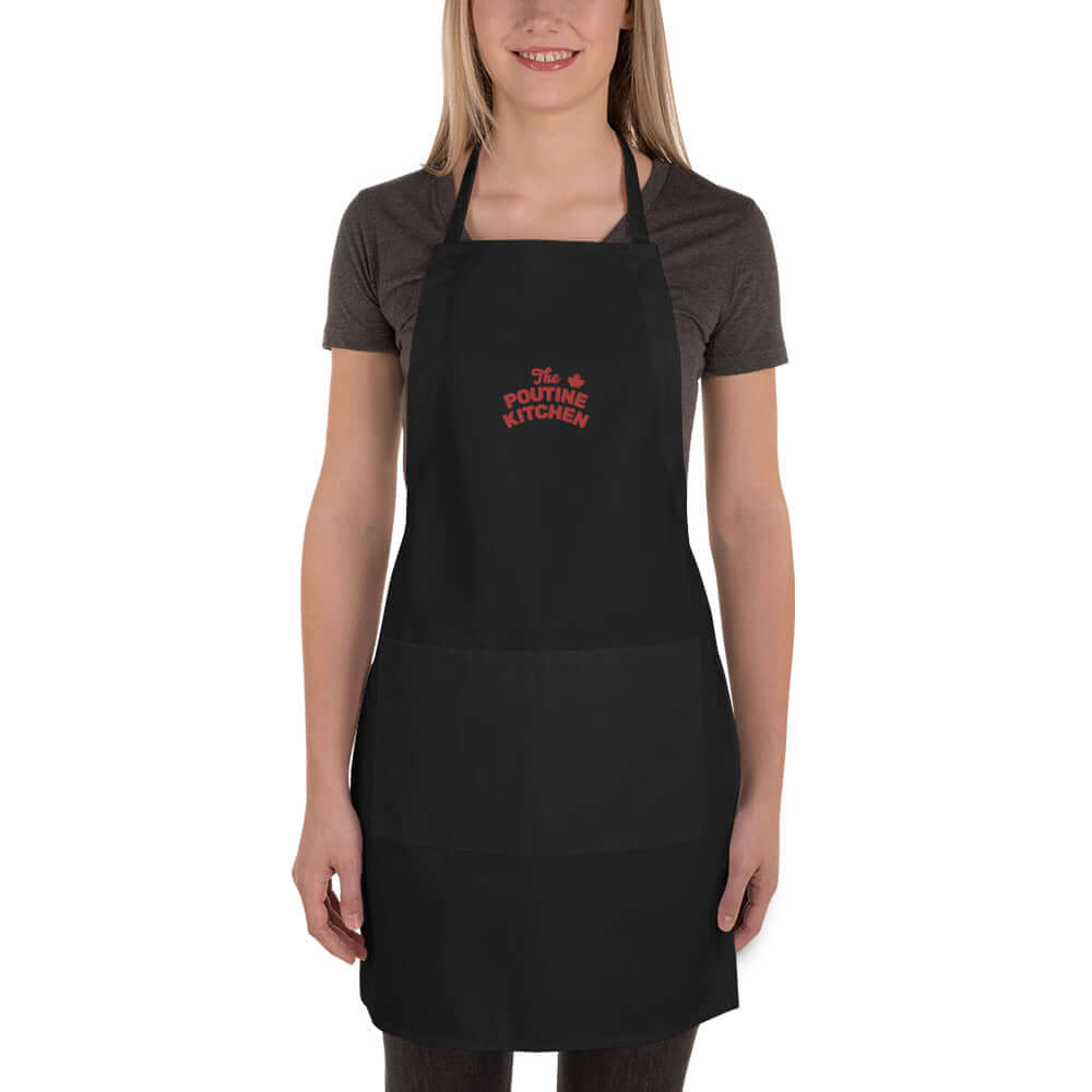 THE POUTINE KITCHEN - Bestickte Schürze | The Poutine Kitchen - Official Online Shop .
