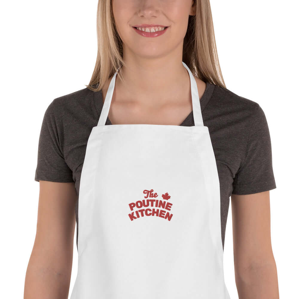 THE POUTINE KITCHEN - Bestickte Schürze | The Poutine Kitchen - Official Online Shop .