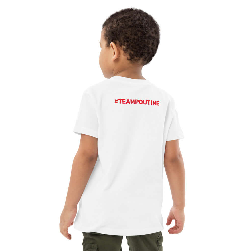 #TEAMPOUTINE - Bio-Baumwoll-T-Shirt für Kinder | The Poutine Kitchen - Official Online Shop .