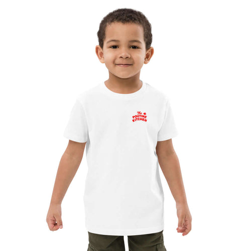 #TEAMPOUTINE - Bio-Baumwoll-T-Shirt für Kinder | The Poutine Kitchen - Official Online Shop .