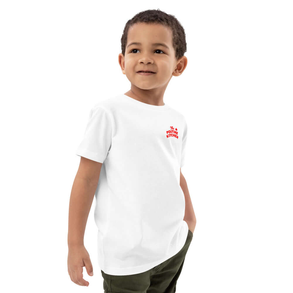 #TEAMPOUTINE - Bio-Baumwoll-T-Shirt für Kinder | The Poutine Kitchen - Official Online Shop .