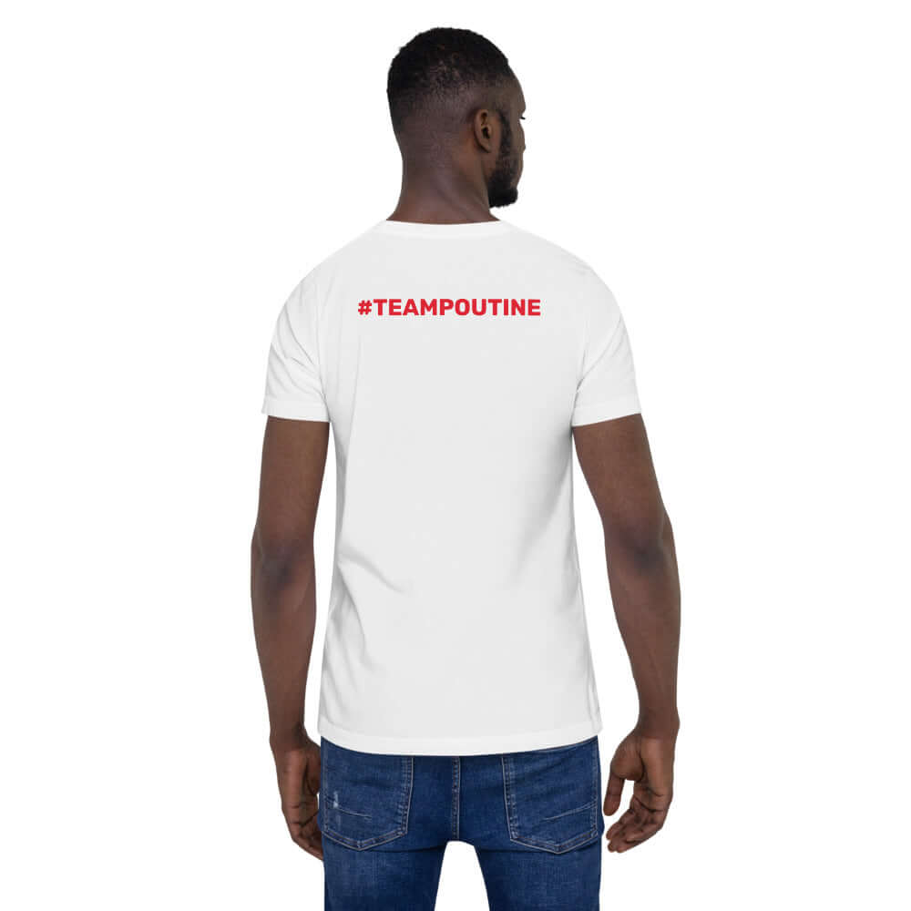 #TEAMPOUTINE - Kurzärmeliges Unisex-T-Shirt | The Poutine Kitchen - Official Online Shop .