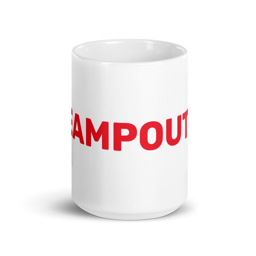 Weiße, glänzende #TEAMPOUTINE Tasse für Deinen Kaffee oder Tee | The Poutine Kitchen - Official Online Shop .